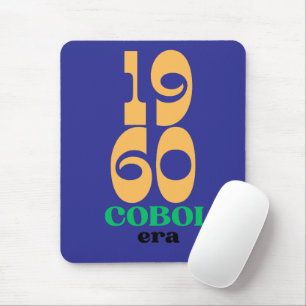 Cobol 1960 Era The Birth of Legacy Code Mouse Pad