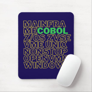 COBOL Language Operating System Platforms  Mouse Pad