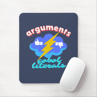 Cobol Programming Arguments Mouse Pad