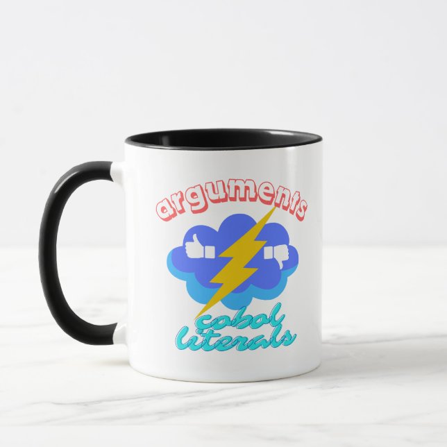 Cobol Programming Arguments Mug