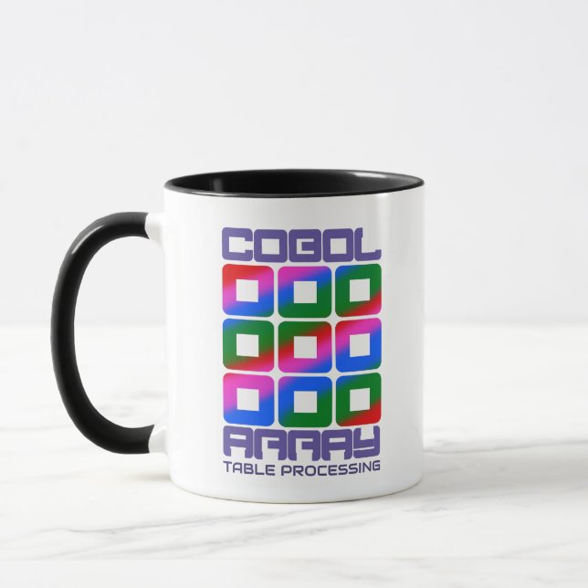 Cobol Programming Arrays  Mug (Left)