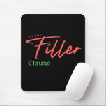 Cobol Programming Filler Clause Mouse Pad<br><div class="desc">Filler Clause in Cobol programming is to name elementary data.</div>