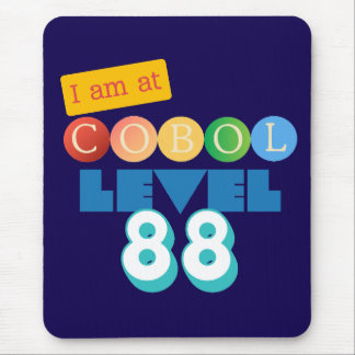 Cobol Programming Level 88  Mouse Pad