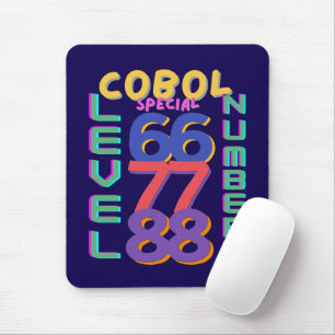 Cobol Programming Special Level Numbers Mouse Pad