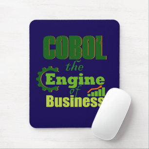 Cobol The Engine of Business  Mouse Pad
