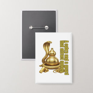 cobra and a gourd that attract money