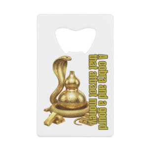 cobra and a gourd that attract money