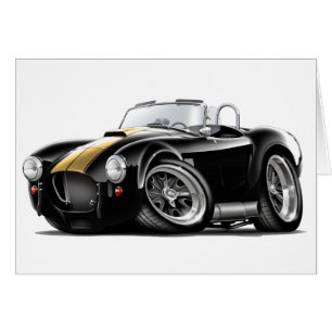 Cobra Black-Gold Car