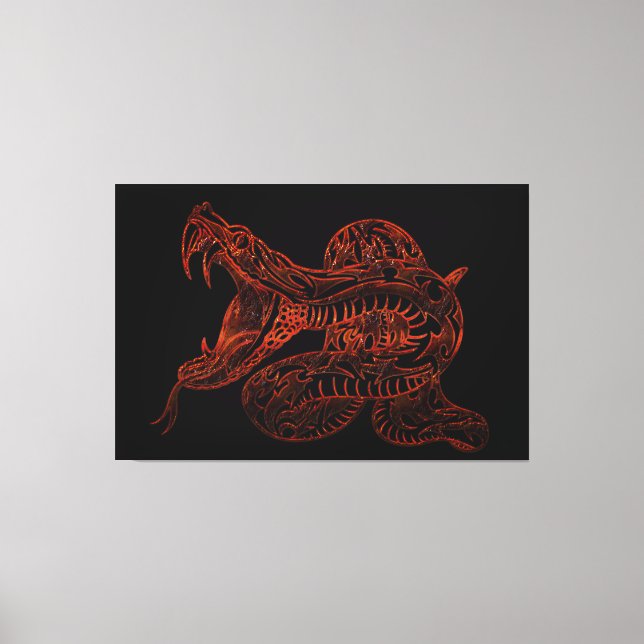 Cobra Canvas Print (Front)