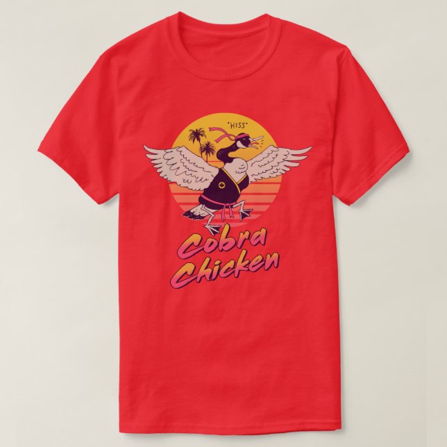 Cobra Chicken  T-Shirt (Design Front)
