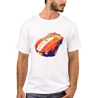 Cobra Classic Car Graphic Lithograph T-Shirt