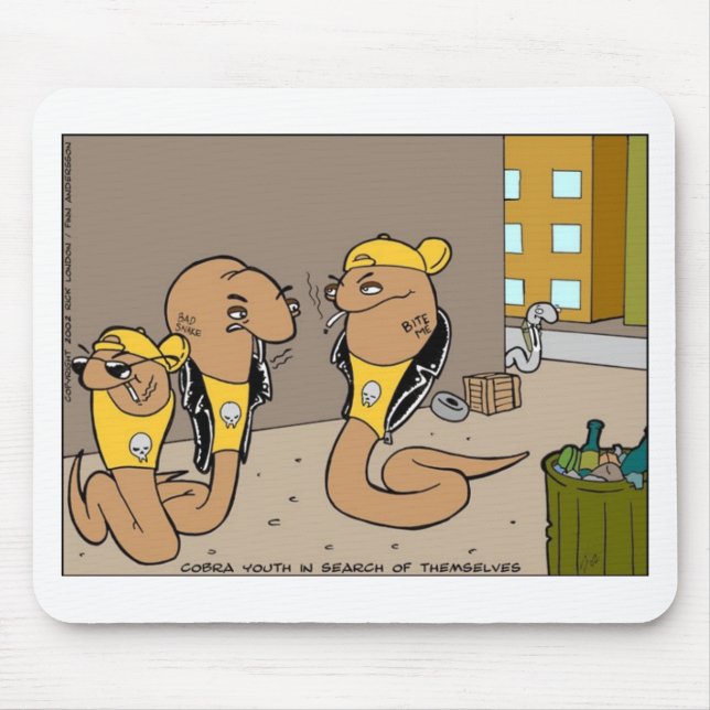 Cobra Gangs Funny Gifts & Collectable Mouse Pad (Front)