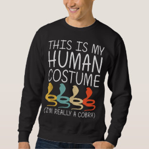 Cobra Halloween Animal Snake Halloween Gift Sweatshirt