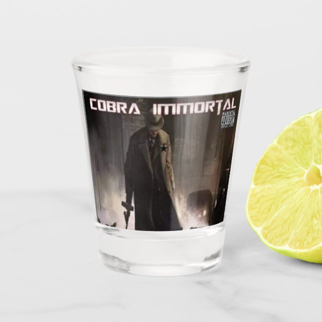 COBRA IMMORTAL SHOT GLASS (Front)
