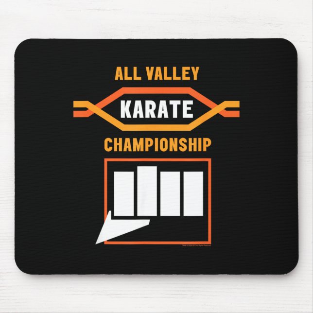 Cobra Kai All Valley and Fist Mouse Pad (Front)