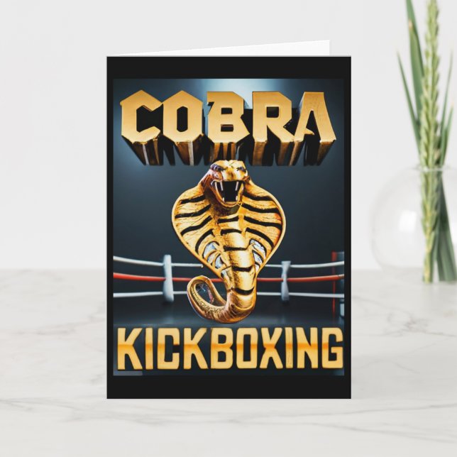 Cobra Kickboxing Design By Don Castillo  Card (Front)