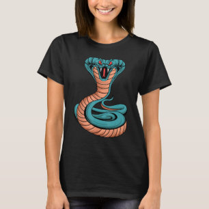 Cobra King Venomous Snake Poisonous Reptile Lover T-Shirt