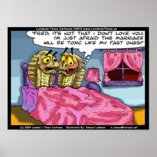 Cobra Marriage Maritial Hiss Funny Posters