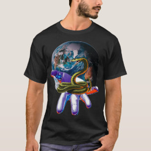 Cobra Motif Snake Design Reptile Animal Reptiles S T-Shirt