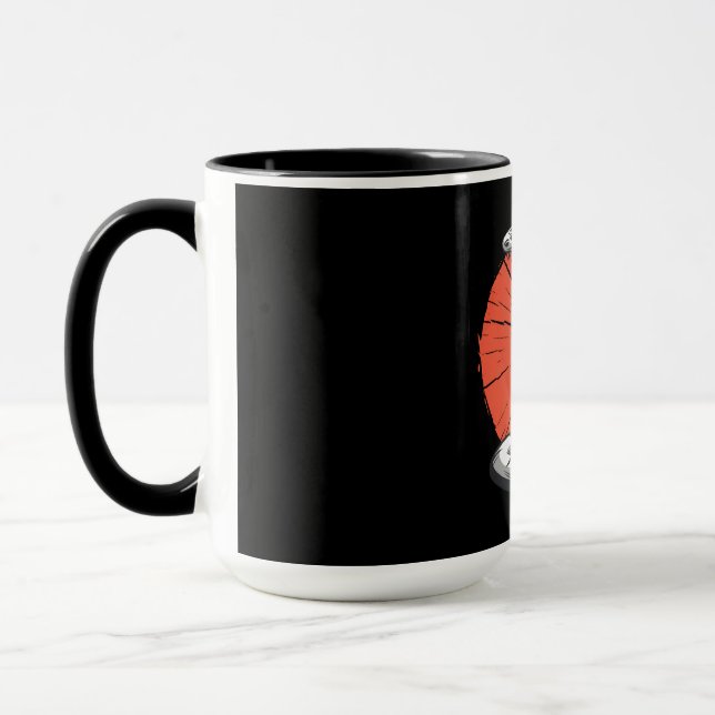Cobra Open Hood, Snake Attacking Mug (Left)