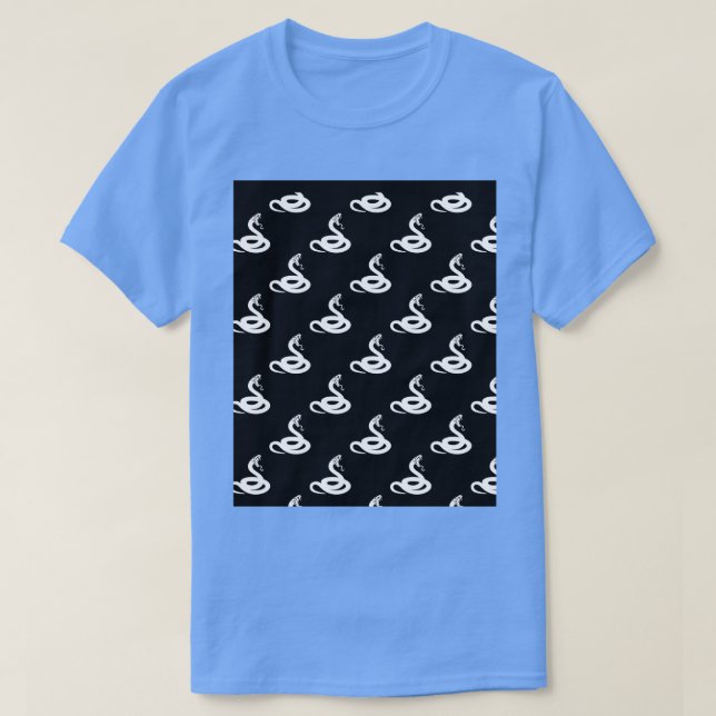 Cobra Pattern Graphic  T-Shirt (Design Front)