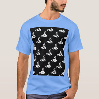 Cobra Pattern Graphic  T-Shirt