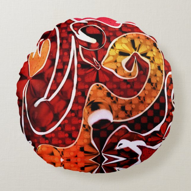 Cobra Round Cushion (Front)