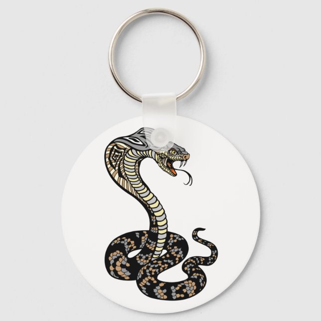 cobra snake key ring (Front)
