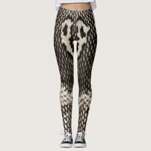 Cobra Snake Skin Printed Cool Sport Gym Women Leggings