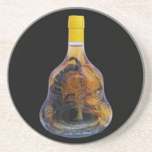 Cobra Snake Vs Scorpion Whiskey ... Yadong Lao Coaster