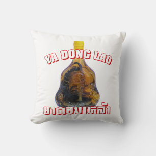 Cobra Snake Vs Scorpion Whiskey ... Yadong Lao Cushion