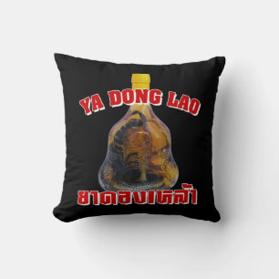 Cobra Snake Vs Scorpion Whiskey ... Yadong Lao Cushion