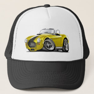 Cobra Yellow-Black Car Trucker Hat