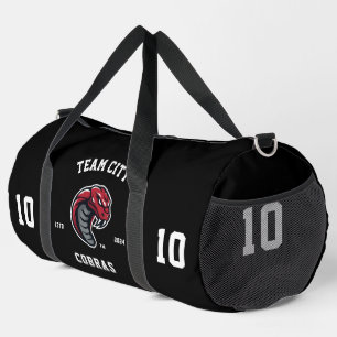 Cobras "Customizable" Sport Team Duffle Bag