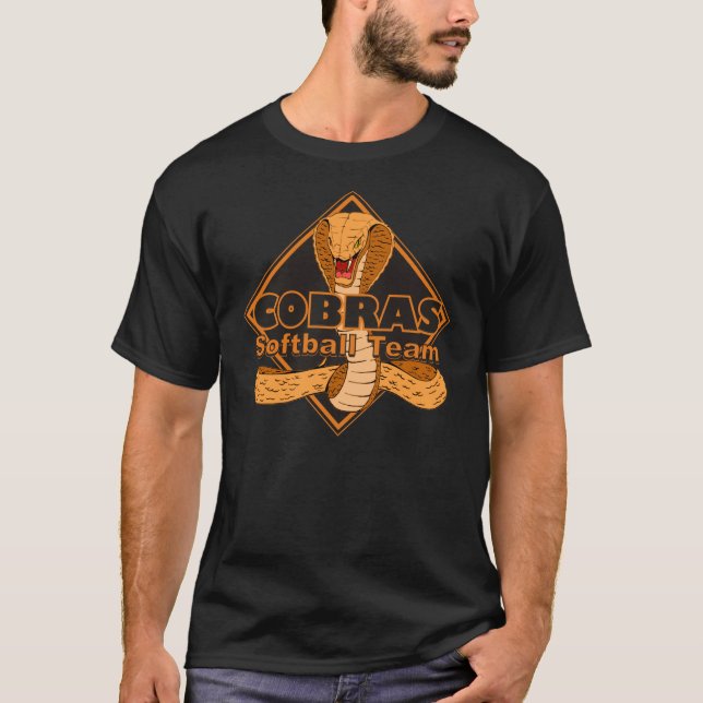 Cobras Softball Team Logo Shirt (Front)