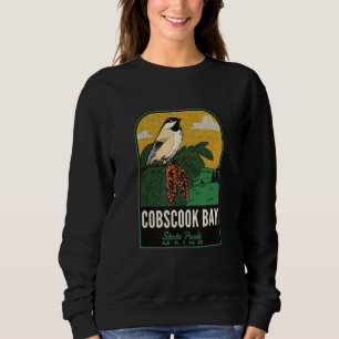 Cobscook Bay State Park Maine Vintage Travel Sweatshirt