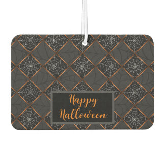 Cobweb Chequerboard Car Air Freshener