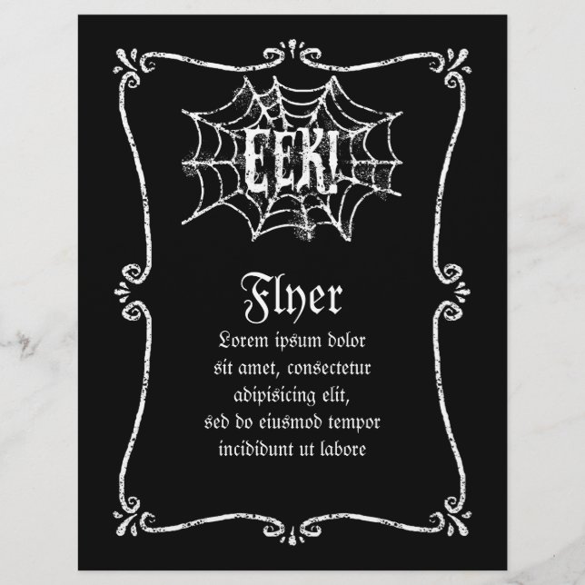 Cobweb EEK Flyer (Front)