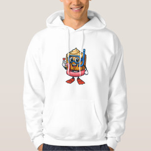 CobyBiscuit – Flamingo Snorkel Edition Hoodie