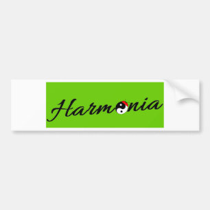 Coccinelle Harmonia zen Bumper Sticker
