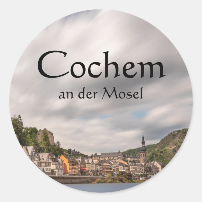 Cochem an der Mosel - Germany Classic Round Sticker (Front)