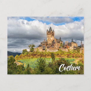 Cochem Castle, Germany Postcard