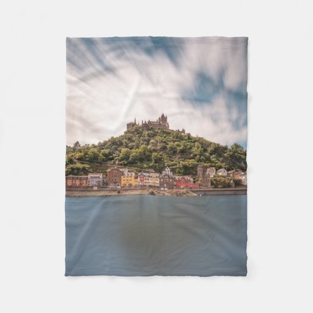 Cochem Germany Fleece Blanket (Front)