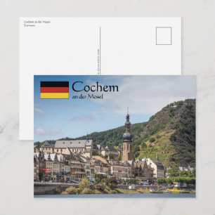 Cochem Germany Postcard
