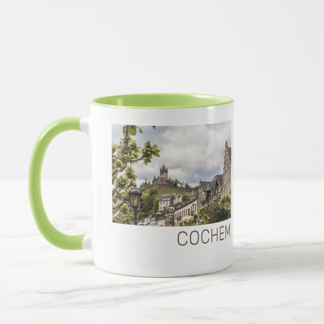 Cochem Moselle Panorama Germany Souvenir Mug (Left)