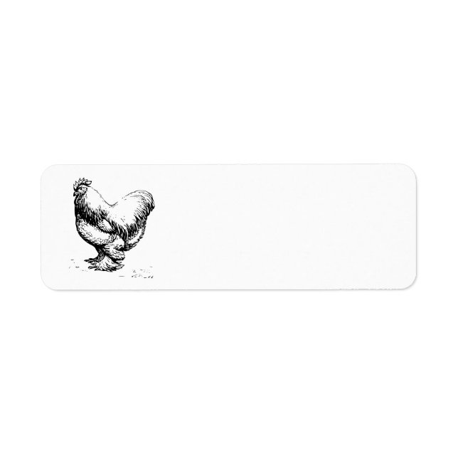 Cochin Chicken Return Address Label (Front)