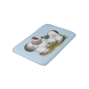 Cochin Columbian Bantams Bath Mat