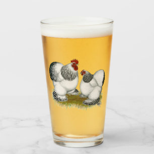 Cochin Columbian Bantams Glass