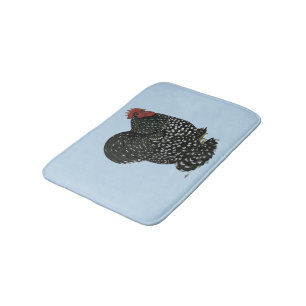 Cochin: Mottled Rooster Bath Mat