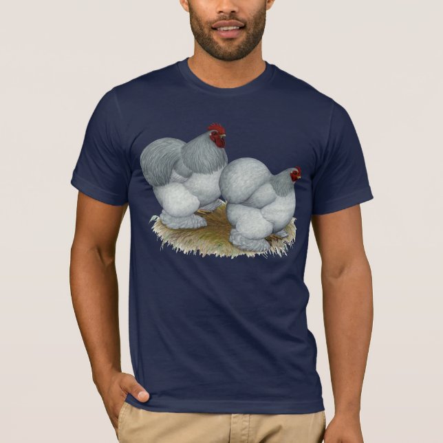 Cochin:  Self Blue T-Shirt (Front)
